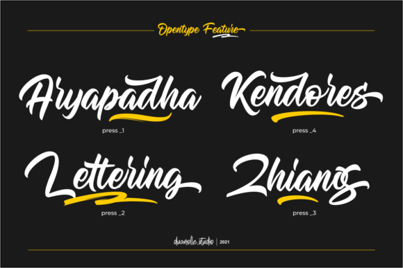 Allegra Ostade Font - Preview 5