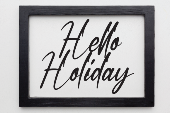 Amellia Benitta Font PNG with transparent background - Preview 2