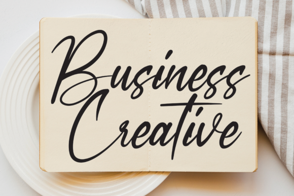 Amellia Benitta Font PNG with transparent background - Preview 3