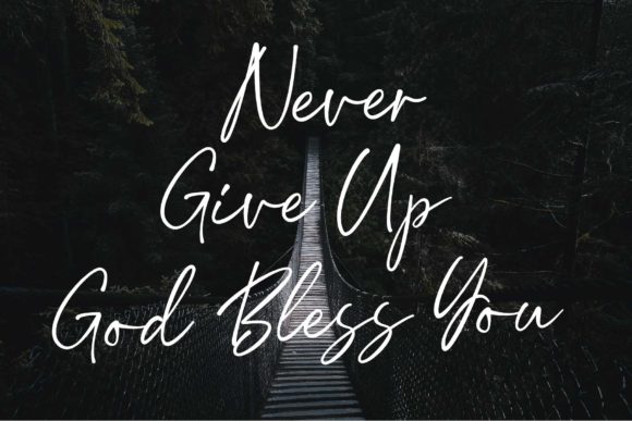 Bright Signature Font - Preview 5