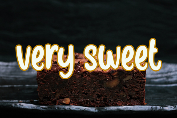 Brownie Cake Font - Preview 1