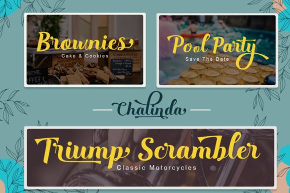 Chalinda Font - Preview 2