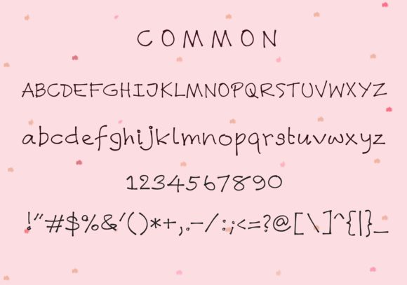 Common Font - Preview 4