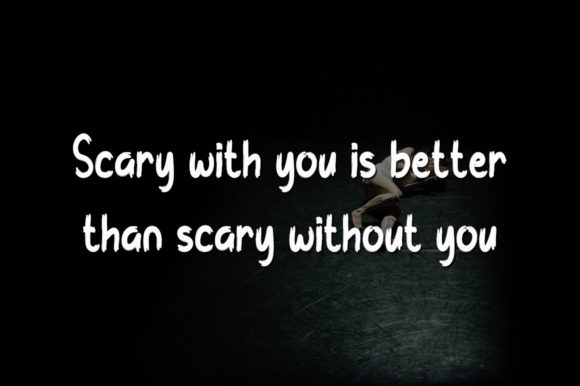 Feeling Scared Font - Preview 2