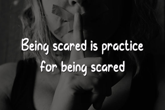 Feeling Scared Font - Preview 3