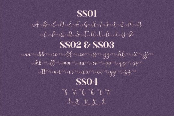 Hello Chamelia Font PNG with transparent background - Preview 2