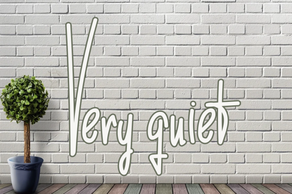 House of Love Font PNG with transparent background - Preview 1