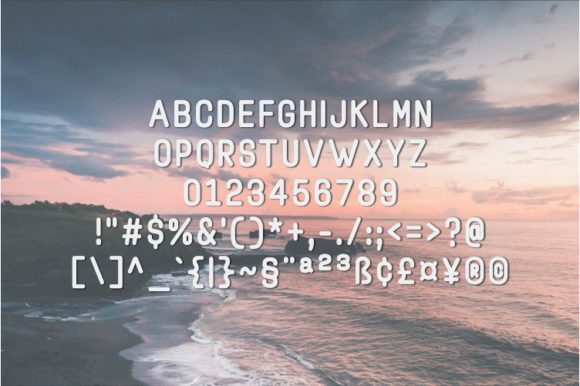 Peinbolf Font PNG with transparent background - Preview 1
