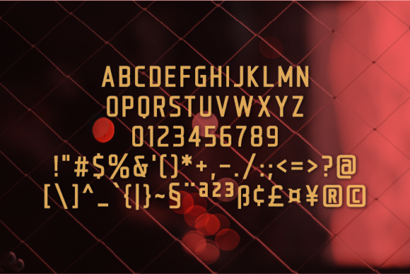 Prestove Font font preview - 1