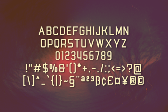 Provelter Font PNG with transparent background - Preview 1