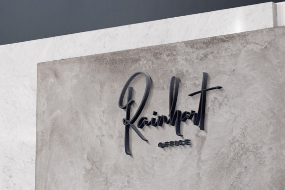 Rainhart Font PNG with transparent background - Preview 1