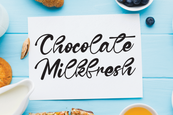 Ramellia Butterfly Font PNG with transparent background - Preview 1