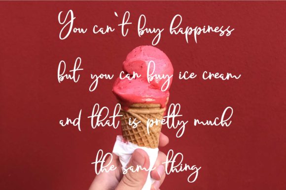 Reinley Font PNG with transparent background - Preview 3