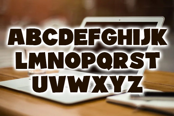 Reset Font PNG with transparent background - Preview 1