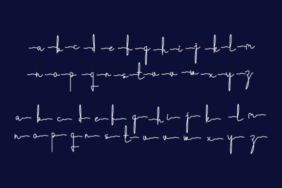 Saved Font PNG with transparent background - Preview 4