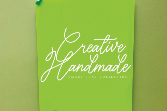 Signature Chocolate Font PNG with transparent background - Preview 2