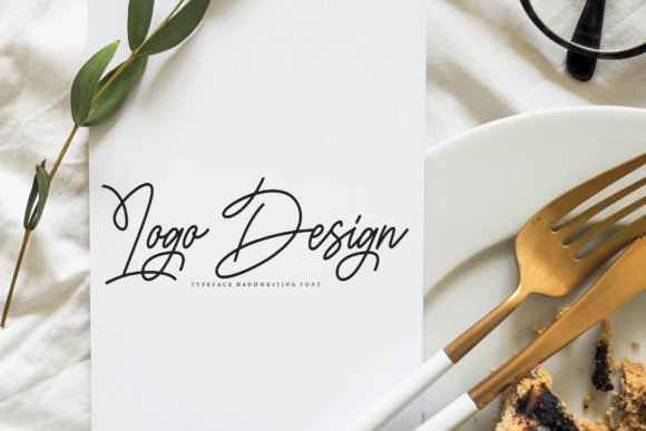 Signature Chocolate Font PNG with transparent background - Preview 3