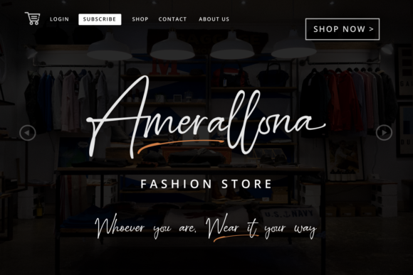 Amsterland Font - Preview 5