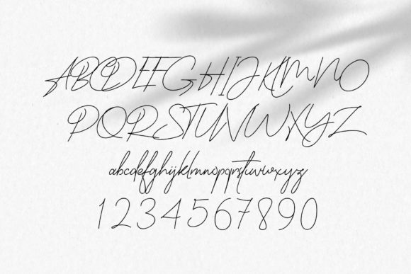 Bendungan Signature Font - Preview 6