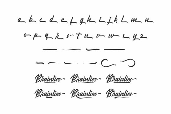 Brainlies Font - Preview 5