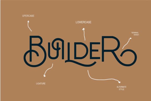 Builder Font - Preview 6
