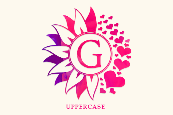 Bunga Monogram Font - Preview 1