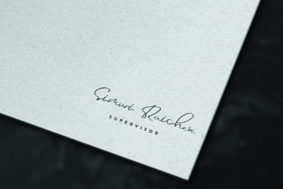 California Signature Font - Preview 6