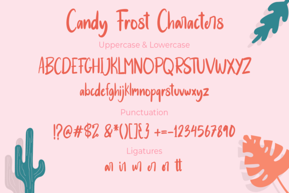 Candy Frost Font - Preview 4