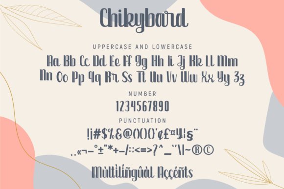 Chikybard Font - Preview 5