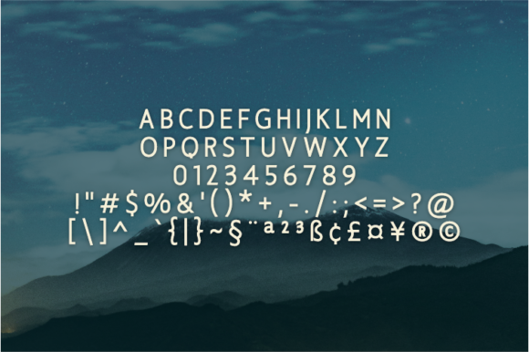 Clausty Font PNG with transparent background - Preview 1