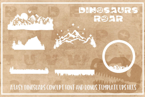Dinosaurus Roar Font - Preview 3