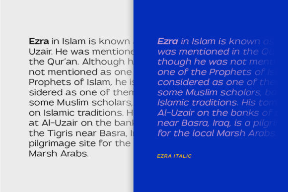 Ezra Font - Preview 1