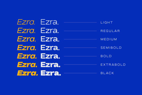 Ezra Font - Preview 4