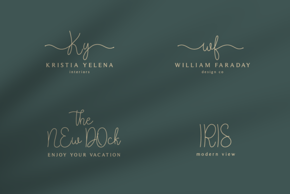 Lovely Golden Font PNG with transparent background - Preview 5