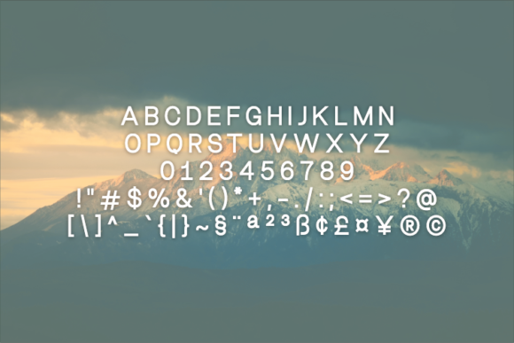Lumioun Font PNG with transparent background - Preview 1