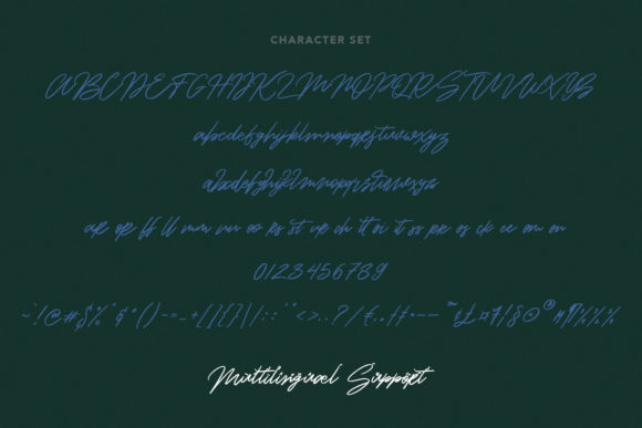 Macksay Font PNG with transparent background - Preview 6