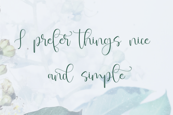 Malvyew Font PNG with transparent background - Preview 1