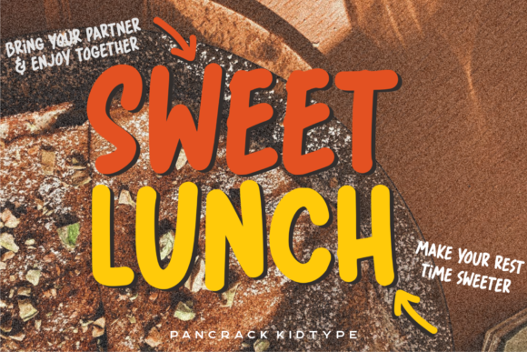 Pancrack Kidtype Font PNG with transparent background - Preview 1