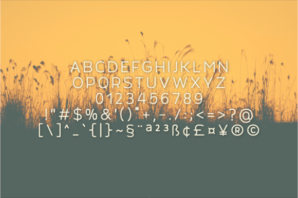 Playfload Font PNG with transparent background - Preview 1