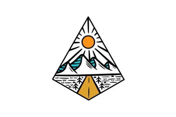 Sunny Adventure in Kite Illustration Graphic Illustrations By baunstudios
