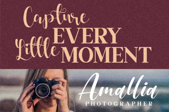 Dahllia Claire Font PNG with transparent background - Preview 4