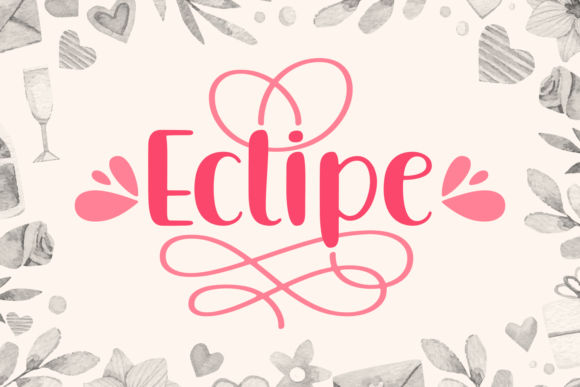 Eclipe Script & Handwritten Font By Situjuh