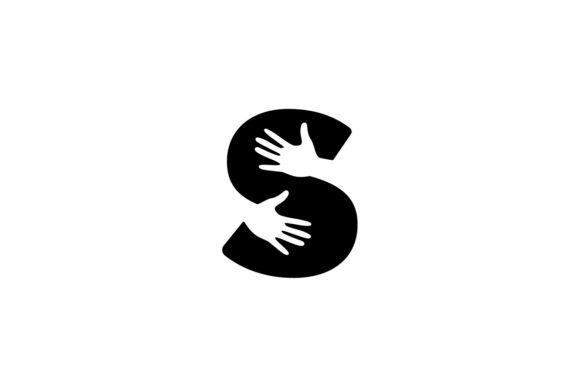 Hand Care Letter S Logo Vector