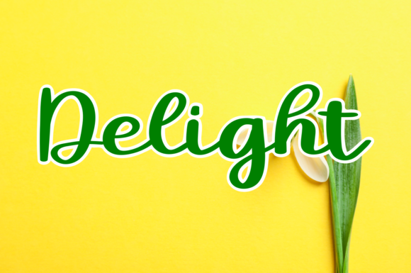Hellow Milea Font PNG with transparent background - Preview 1