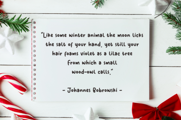 Magical Snow Font PNG with transparent background - Preview 2