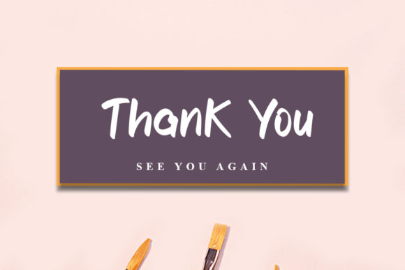 Paintminte Font PNG with transparent background - Preview 5