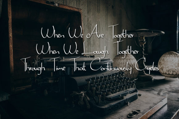 Shillaute Font font preview - 1