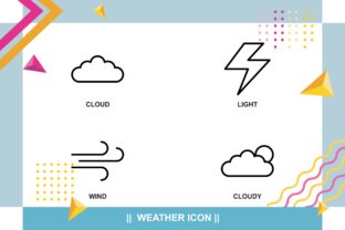 Weather Set Icon User Interface Graphic by Adbanggemilang · Creative ...