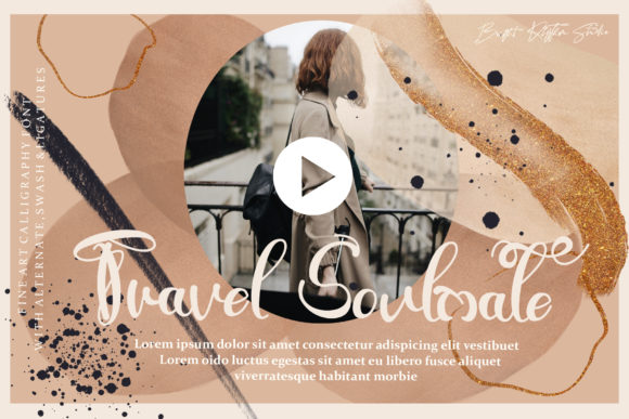 Agraffito Font - Preview 5