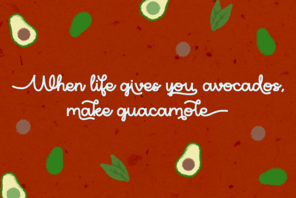 Alpukato Font - Preview 3